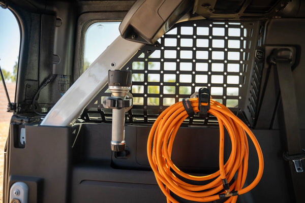 DV8 Offroad Quick Release Molle Panel Tool Mounts | Pair - Red