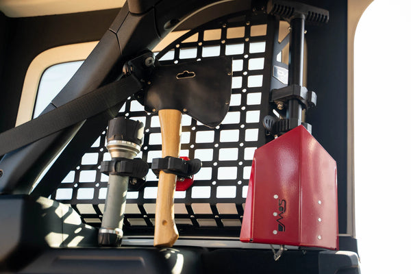 DV8 Offroad Quick Release Molle Panel Tool Mounts | Pair - Red