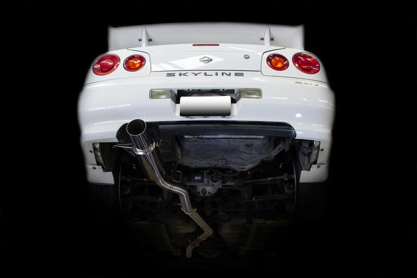 ISR Performance Nissan R34 25GTT GT Single Exhaust - 2 Door