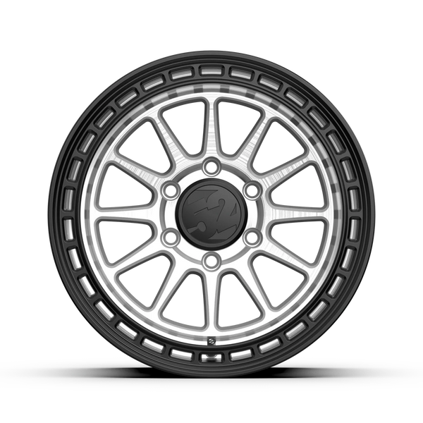 fifteen52 Range HD 17x8.5 6x135 0mm ET 87.1mm Center Bore Machined Clear/Gloss Black Wheel