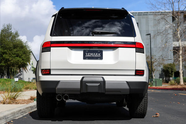 Remark 2024+ Lexus GX550 V6 Turbo Catback Exhaust System w/ Straight Tips