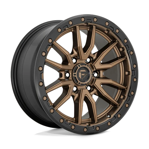 Fuel Offroad D681 REBEL Matte Bronze Black Bead Ring 20x10 -18 6x135mm 87.1mm