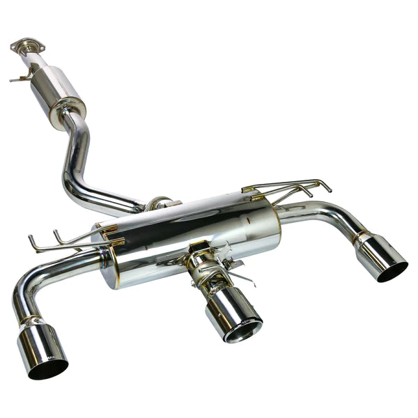 REMARK Catback Exhaust - 2023 + Toyota GR Corolla Elite Spec Stainless Center Cover