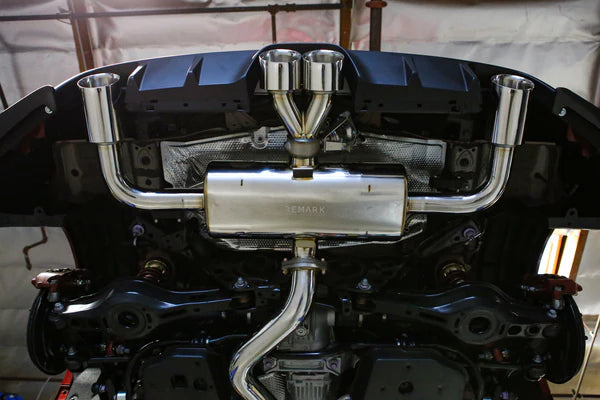 Remark 2023+ Toyota GR Corolla Elite Spec Quad Tip Catback Exhaust