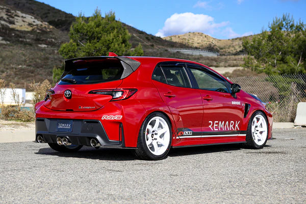 Remark 2023+ Toyota GR Corolla Elite Spec Quad Tip Catback Exhaust