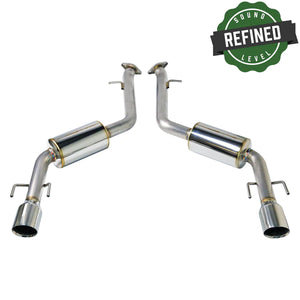 REMARK 2021+ Lexus IS300/ IS350 Axleback Exhaust - Stainless Double Wall Tip (Muffler Version)