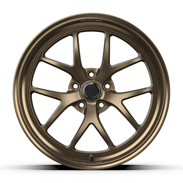 fifteen52 Sector RSR 19x9.5 5x114.3 38mm ET 73.1mm Center Bore ( FACE 2 ) Matte Bronze w/ Gloss Lip