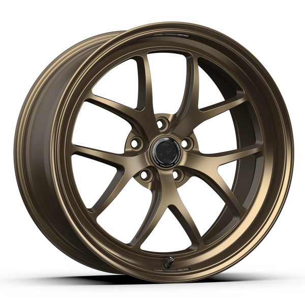 fifteen52 Sector RSR 19x9.5 5x114.3 38mm ET 73.1mm Center Bore ( FACE 2 ) Matte Bronze w/ Gloss Lip