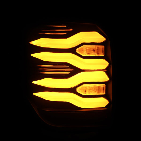 AlphaRex 2010 - 2022 Toyota 4Runner LUXX LED Taillights Blk w/Activ Light/Seq Signal