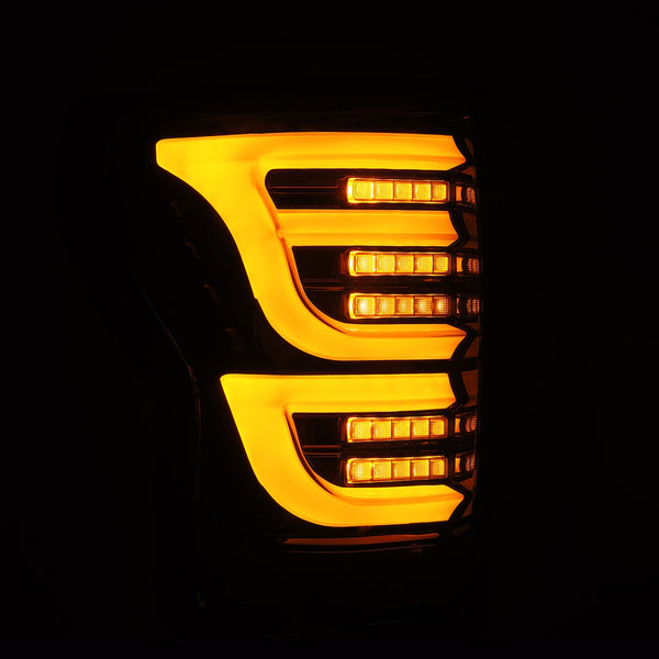 AlphaRex 2007 - 2013 Toyota Tundra LUXX-Series LED Tail Lights Alpha-Black