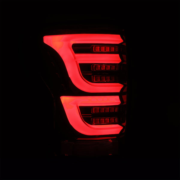 AlphaRex 2007 - 2013 Toyota Tundra LUXX-Series LED Tail Lights Alpha-Black