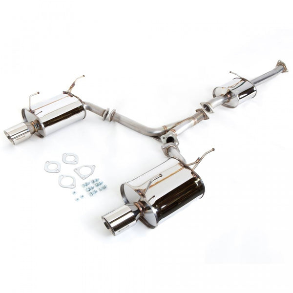 Revel Medallion Touring-S Catback Exhaust - Dual Muffler 2000 - 2005 Honda S2000