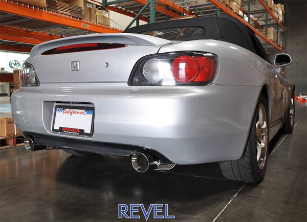 Revel Medallion Touring-S Catback Exhaust - Dual Muffler 2000 - 2005 Honda S2000