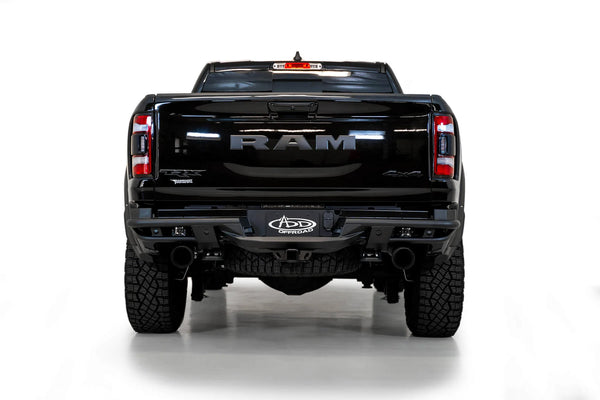 Addictive Desert Designs 2021 + Dodge RAM 1500 TRX PRO Bolt-On Rear Bumper w/ Sensors