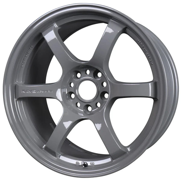 Gram Lights 57DR 18x9.5 +38 5x114.3 Glossy Gray Wheel