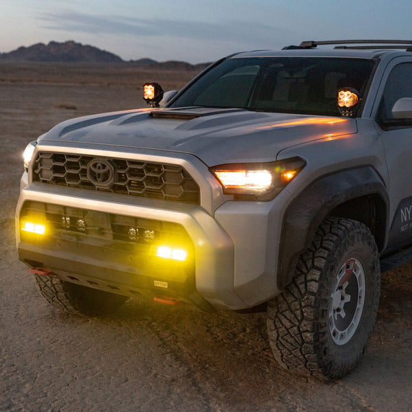 Baja Designs 2025 + Toyota 4Runner S2 SAE Fog Pocket Light Kit - Amber