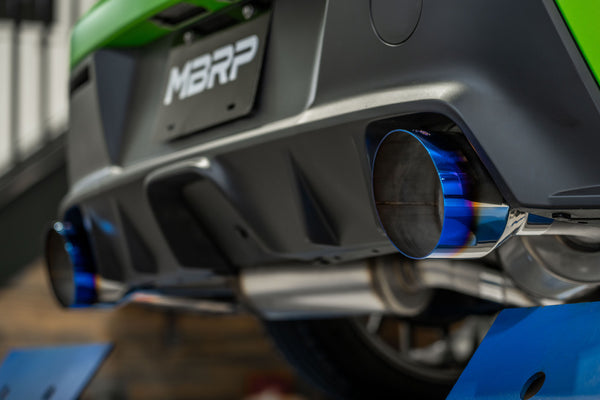 MBRP 3" Cat-Back, 2023+ Toyota Corolla GR 1.6L, Dual Split Rear w/ Burnt End Tips, Street Profile
