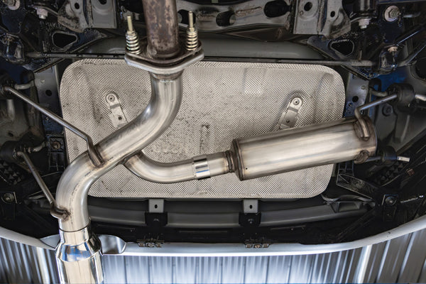 MBRP 2.5” Axle-Back w/ Polished Tip, 2016-2025 Mazda MX-5 Miata ND 2.0L, Aluminized Steel