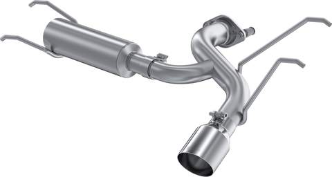 MBRP 2.5” Axle-Back w/ Polished Tip, 2016-2025 Mazda MX-5 Miata ND 2.0L, Aluminized Steel