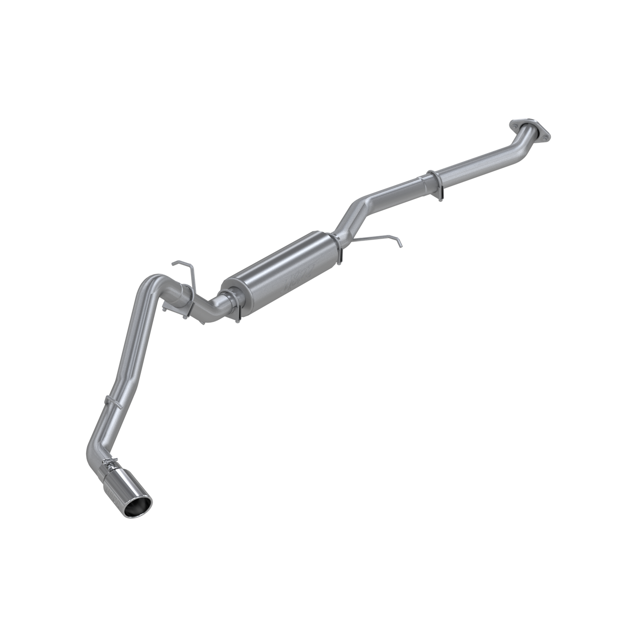 MBRP 3" Cat Back, Single Side, AL, Chevy/GMC Sierra / Silverado 1500 Classic 4.8/5.3L EC/CC-SB 2003 - 2007