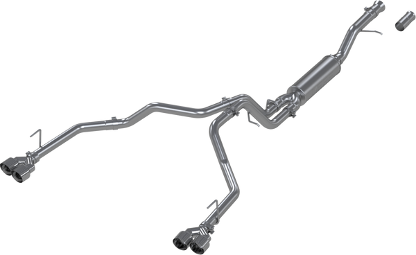 MBRP 2021 - 2025 Chevy Tahoe / GMC Yukon Alum. 3in Cat-Back Dual Split Exhaust w/ Quad Tips