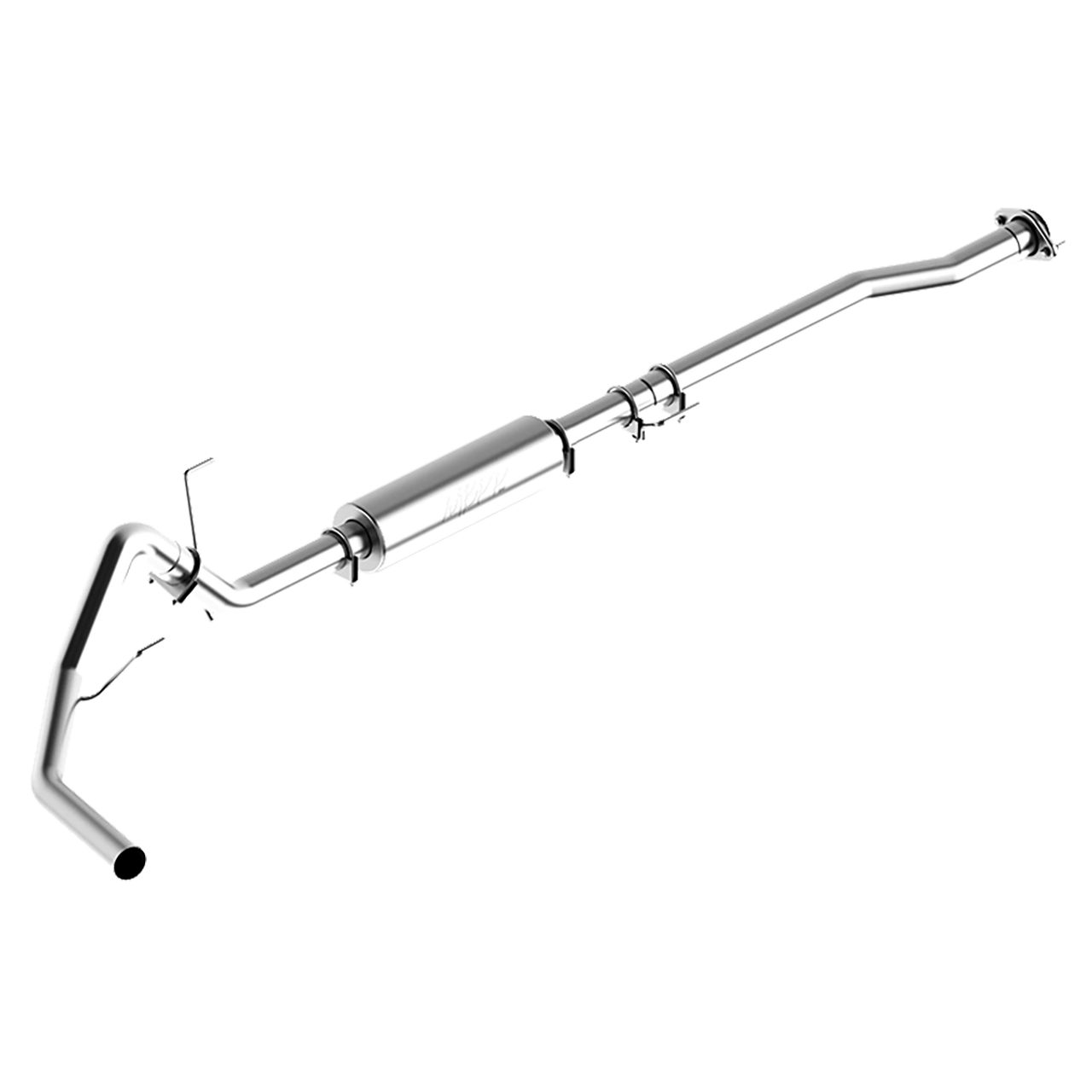 MBRP 2011-2014 Ford F150 V6 EcoBoost 3in Cat Back Single Side AL P Series Exhaust