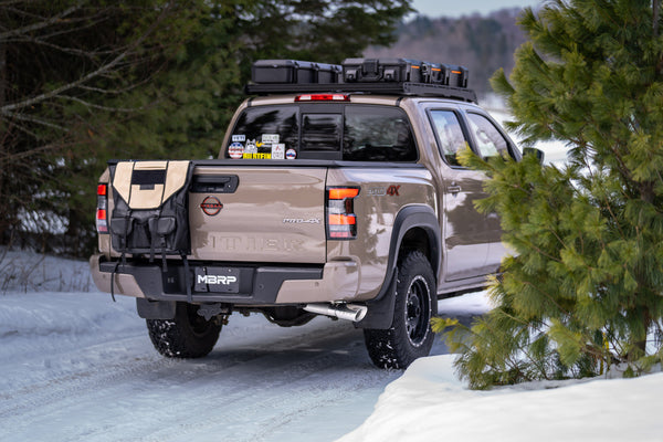 MBRP 2022 + Nissan Frontier 3.8L 3in Tip 3in Cat Back Single Side Exit Street Profile - T304