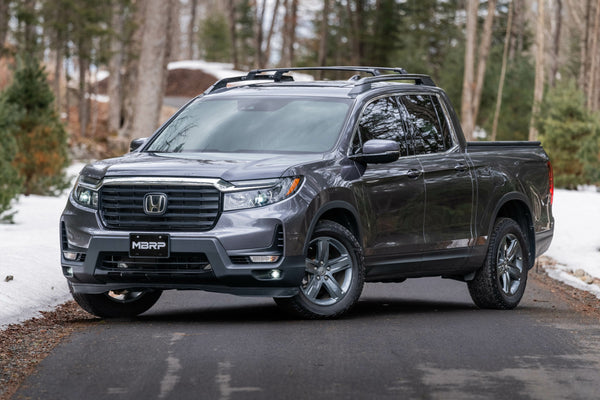 MBRP 2021 + Honda Ridgeline T304 Stainless Steel 2.5in Cat-Back - Dual Split Rear Exit
