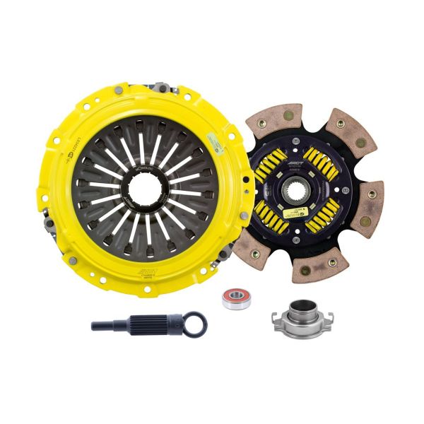 ACT 2004 - 2021  Subaru Impreza STi 2.5L XT-M/Race Sprung 6 Pad Clutch Kit