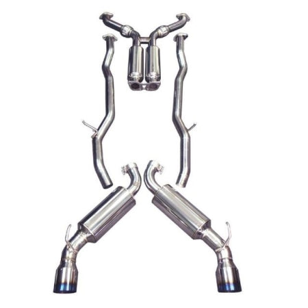 GReddy 2009 - 2016 Nissan 370Z Evolution GT Full Dual Cat-Back Exhaust