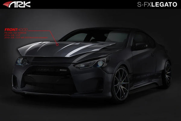 ARk Performance 2013-2016 Hyundai Genesis Coupe Legato Carbon Fiber Hood