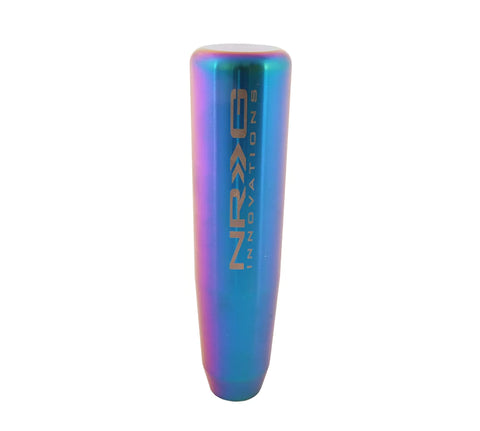 NRG Universal Metta Long Shifter Knob - 5in. Length / Heavy Weight 1.27Lbs. - Multi Color/Neochrome