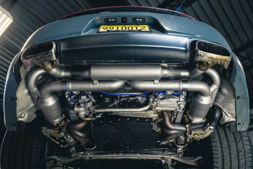 SOUL Porsche 991.2 Carrera Base / S (without PSE) Valved Exhaust Package - Polished Chrome Tips