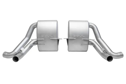 Soul Porsche 996 Carrera 4S Sport Side Mufflers - Polished Tips