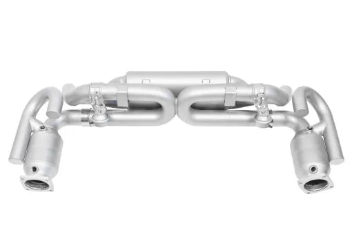 SOUL Porsche 991.2 Carrera Base / S (without PSE) Valved Exhaust Package - Polished Chrome Tips