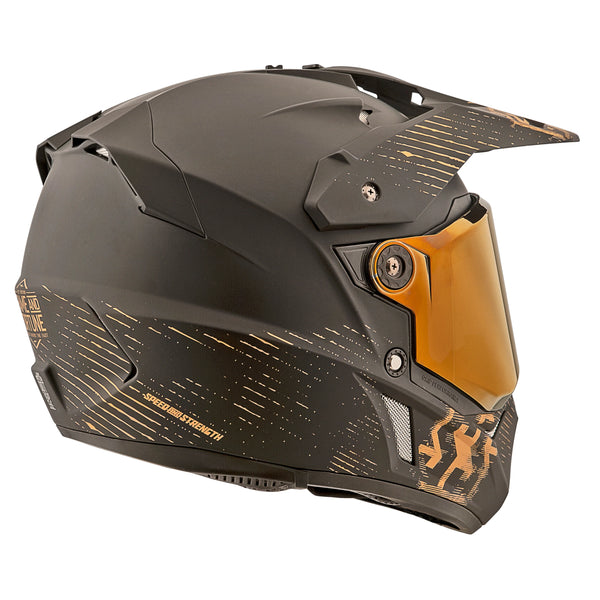 Speed and Strength SS2600 Fame and Fortune Helmet Black/Gold