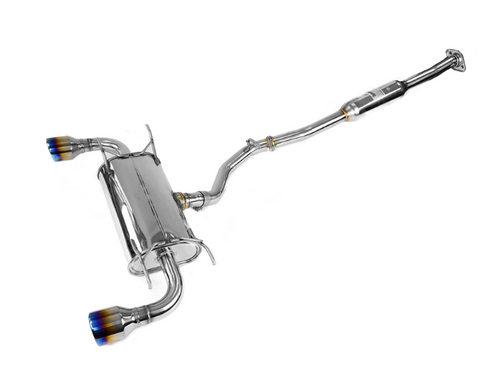 Invidia Subaru BRZ / Scion FRS Q300 w/ Rolled Titanium Tips Cat- Back Exhaust