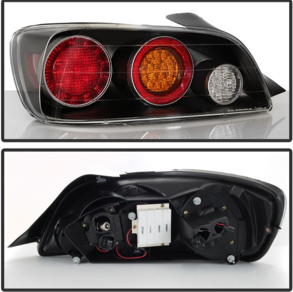 xTune 2000 - 2003 Honda S2000 LED Tail Lights - Black (ALT-ON-HS2K00-LED-BK)
