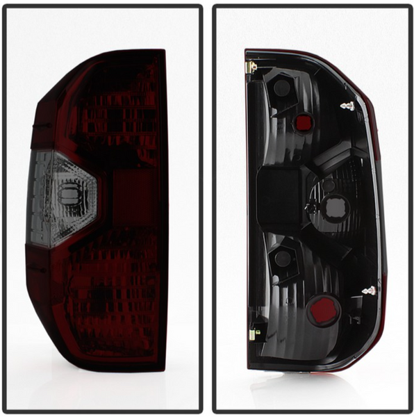 xTune Toyota Tundra 2014 - 2019 OEM Style Tail Lights - Dark Red ALT-JH-TTU14-OE-RSM