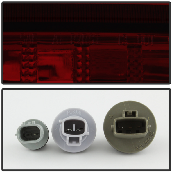 xTune Toyota Tundra 2014 - 2019 OEM Style Tail Lights - Dark Red ALT-JH-TTU14-OE-RSM