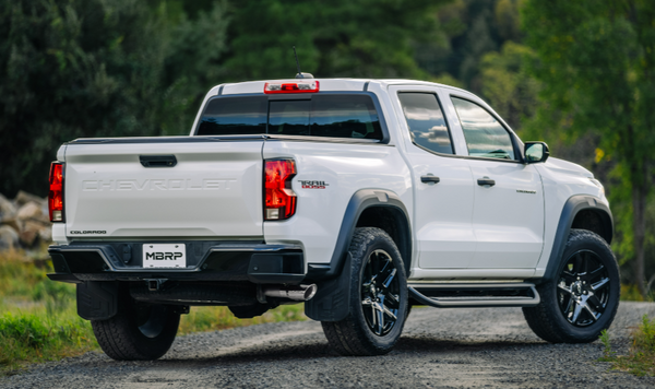 MBRP 2023+ Chevy Colorado/GMC Canyon Aluminized Steel 3in Cat-Back Single Side Exit - Black