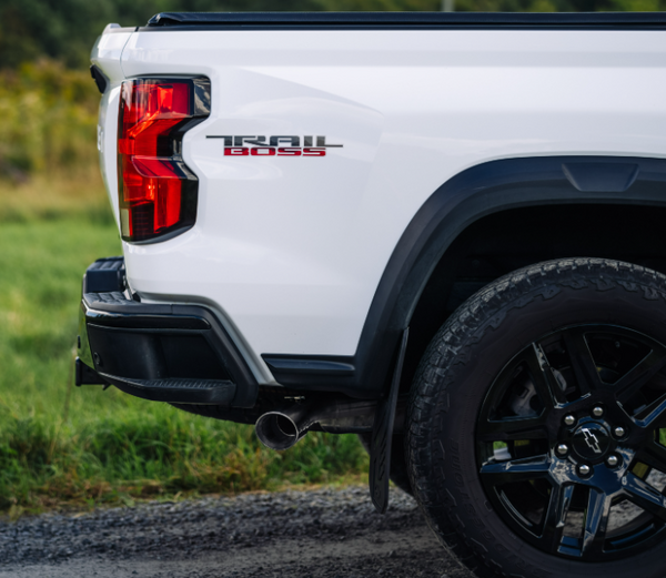 MBRP 2023+ Chevy Colorado/GMC Canyon Aluminized Steel 3in Cat-Back Single Side Exit - Black