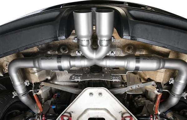 SOUL Porsche 981 GT4 / Boxster Spyder  Race Exhaust System