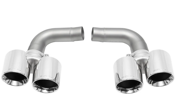 SOUL Porsche 997.1 Carrera Muffler Bypass Pipes