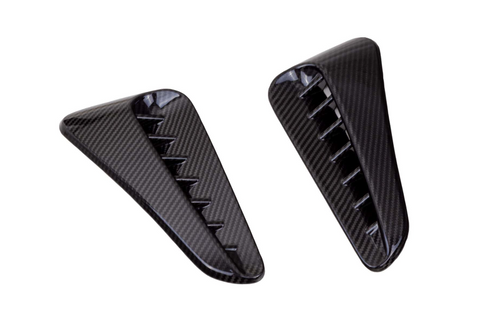 Revel 2023 + Toyota GR Corolla GT Dry Carbon Side Duct Covers - 2 Pieces