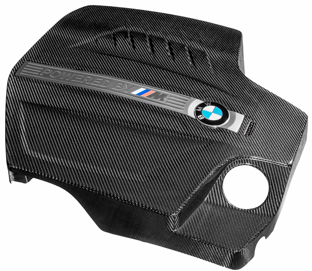 Eventuri BMW F87 M2 - Black Carbon Engine Cover