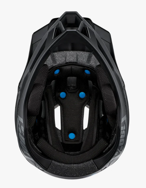 100% Trajecta Helmet Black