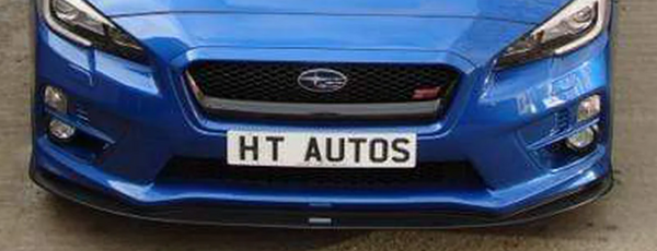 HT Autos V2 Curved Front Lip Spoiler Subaru WRX / STI 2015-2017