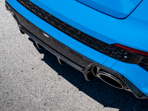 Akrapovic 2022+ Audi RS 3 (8Y) Sportback / Sedan Rear Carbon Fiber Diffuser - High Gloss