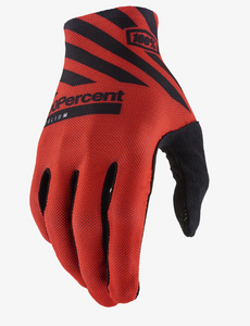 100% Celium Gloves Racer Red